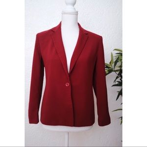 Jones New York red blazer Sz 6